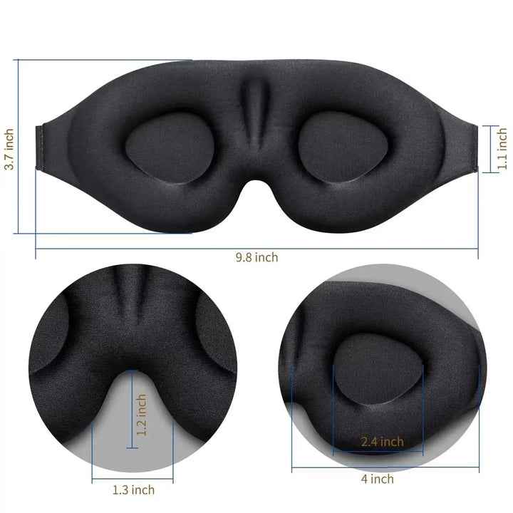 3D SLEEP MASK SOFT SLEEPING EYE